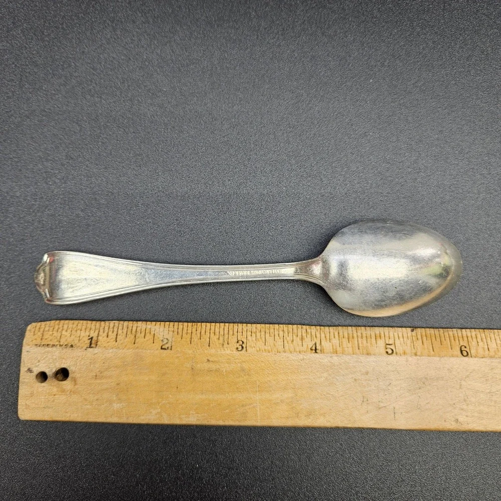 International Silver Co USCG US Coast Guard Vintage Silverplate Teaspoon 6‎ Inch
